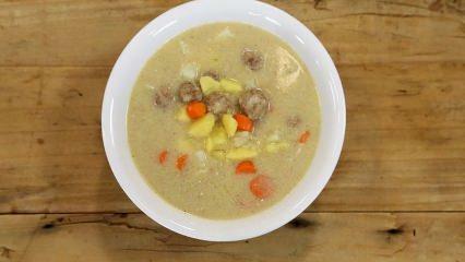 Kako narediti najlažjo kislo juho iz mesnih kroglic? Recept za kislo mesno kroglico