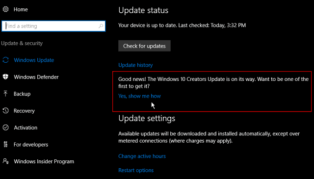 Windows 10 Creators posodobi Insider Build 15058 za računalnik zdaj na voljo