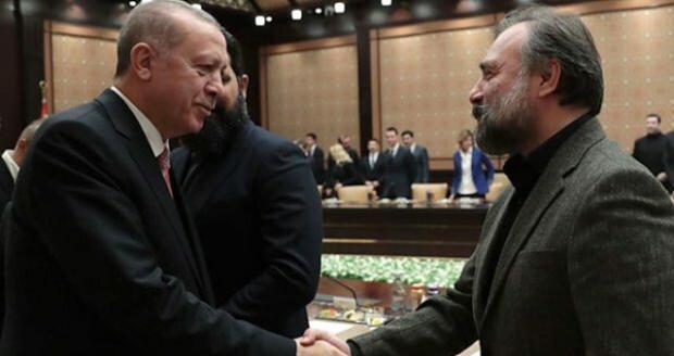 Predsednik Erdoğan in Oktay Karnaca