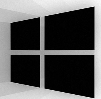 Windows 10 črne barve