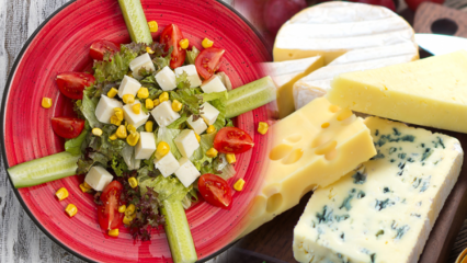 Sirna dieta, ki v 15 dneh naredi 10 kilogramov! Kako uživanje sira oslabi? Šok prehrana s skuto in solato