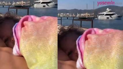 Anıl Altan, ki je bil na počitnicah, je s hčerko posnel video!