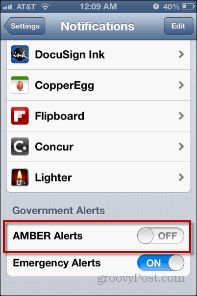 Kako izklopiti AMBER opozorila na iPhone