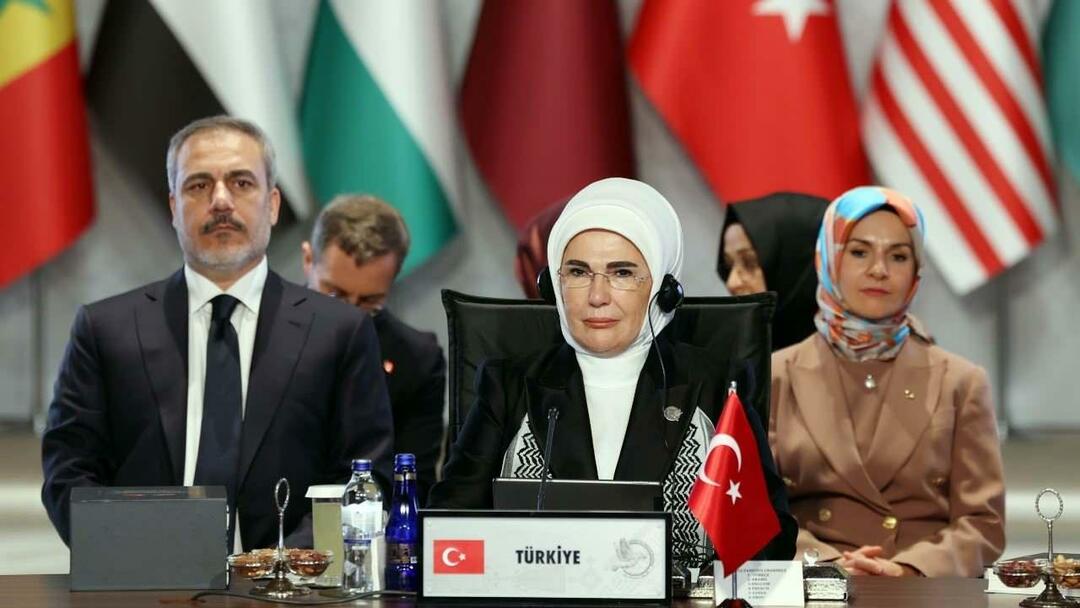 Prva dama Erdoğan spregovorila za ameriške medije! "Ko je Izrael streljal na civiliste, bi morala biti naša rdeča črta prekoračena"