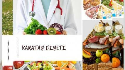 Kaj je dieta Karatay, kako se to izvaja? Zdrava in hitro hujšanje Karatay dieta