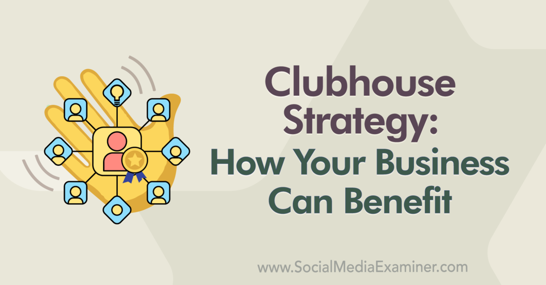 Clubhouse Strategy: Kako lahko vaše podjetje koristi, vključno z vpogledi TerDawn DeBoe v Podcast za trženje socialnih medijev.