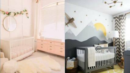 Priporočila za dekoracijo prostorov za dojenčke