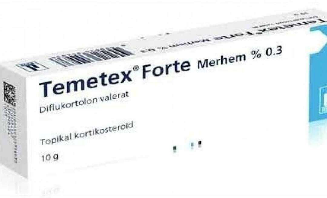 Kaj je krema Temetex, kakšni so njeni stranski učinki? Uporaba kreme Temetex!