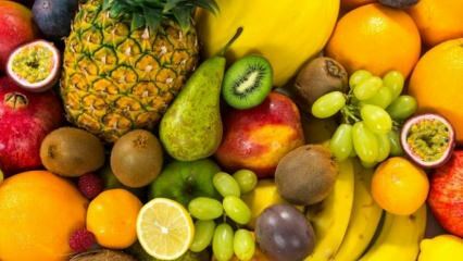 Katero sadje je treba zaužiti v katerem mesecu?