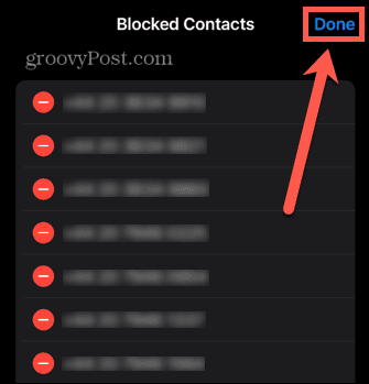 blokirane številke iphone končano