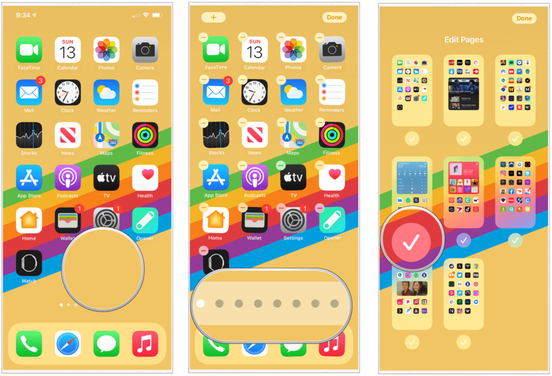 iOS 14 skriva zaslone aplikacij