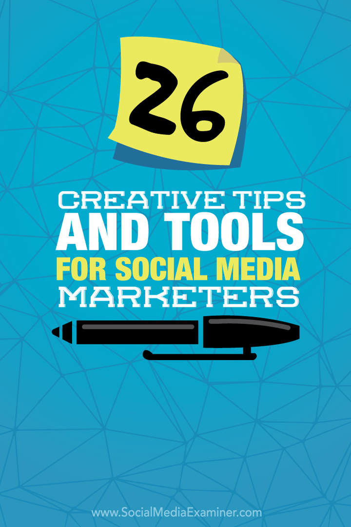 26 Kreativni nasveti in orodja za tržnike družbenih medijev: Izpraševalec socialnih medijev