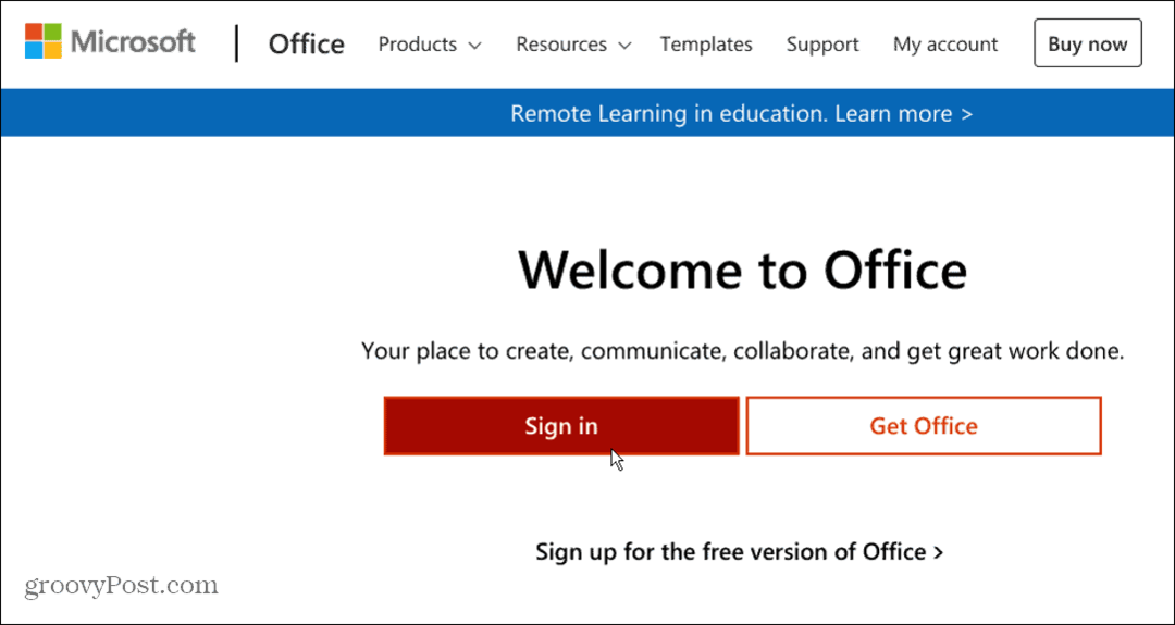 office-dot-com uporabite Microsoft Office na chromebooku