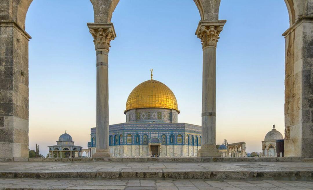Kje je Jeruzalem? Zakaj je Jeruzalem pomemben? Zakaj je Masjid al-Aqsa tako pomembna?