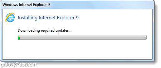 Internet Explorer 9 Beta Namestite počasi, posodobitve, prenos