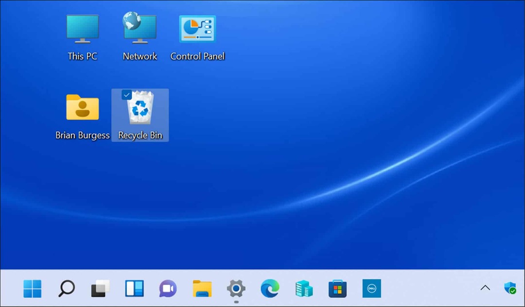 Kako prikazati stare ikone namizja v sistemu Windows 11