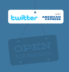 Twitter sodeluje z American Express