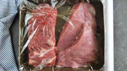 Kako in kako dolgo se meso hrani v zamrzovalniku? Kako shraniti rdeče meso v zamrzovalniku