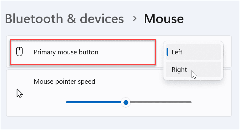 Naredite miško levoročno v sistemu Windows