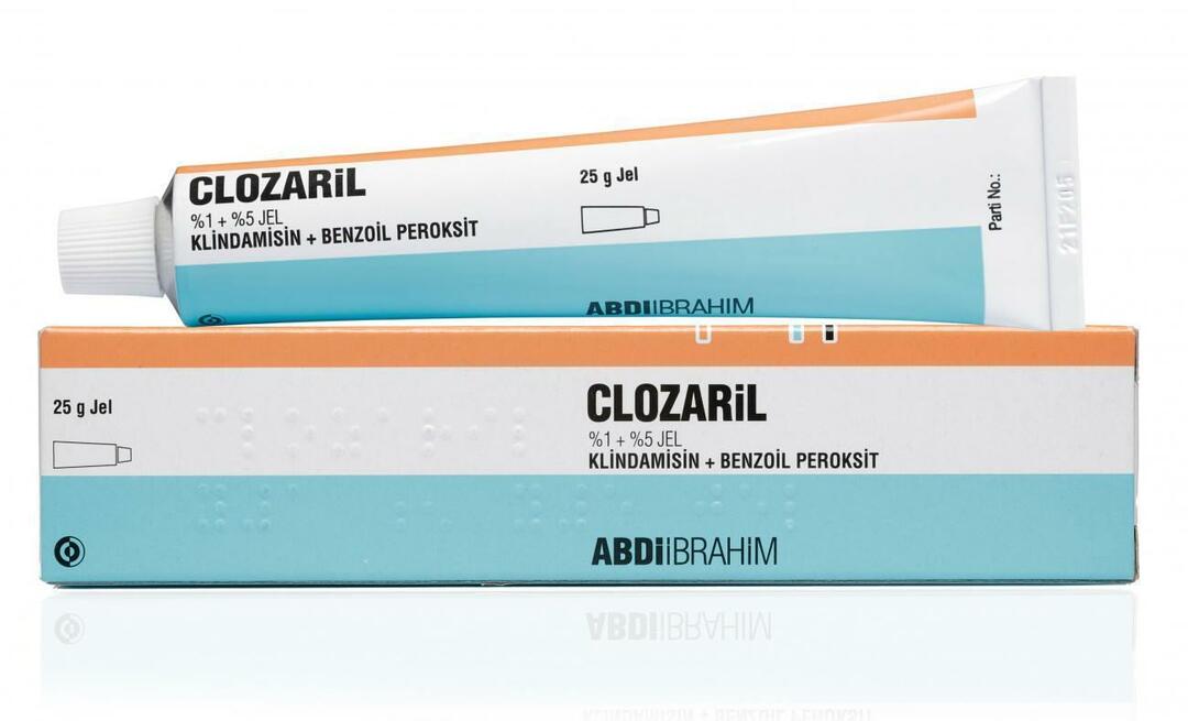 Kaj je Clozaril gel, kaj počne? Clozaril gel uporaba! Clozaril gel cena 2023