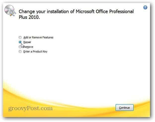 Microsoft Office: diagnosticiranje težav in popravljanje programov, ki se zrušijo