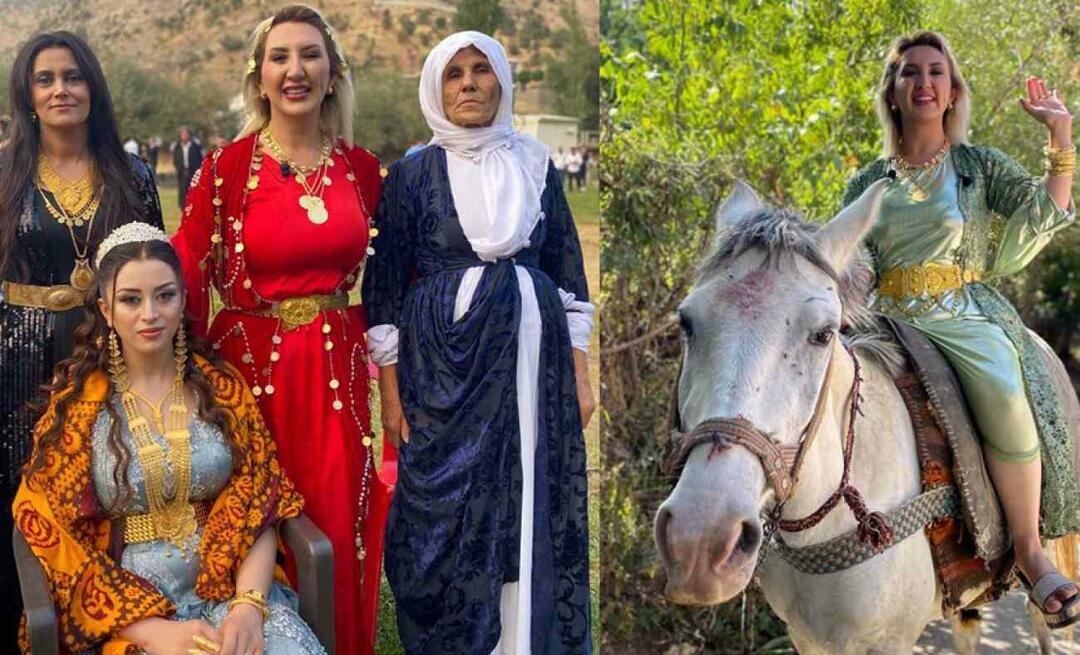 Bahar Kapıda je gostja plemenske poroke, ki je ta teden v Şırnaku trajala 2 dni in 2 noči!