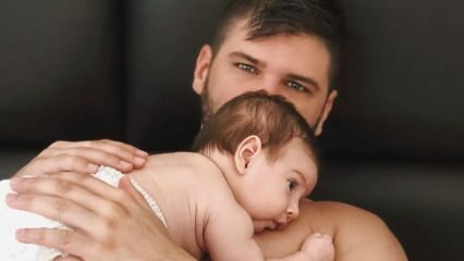 Tolgahan Sayiskan se je pretresal na družabnih medijih s svojim 2-mesečnim sinom!