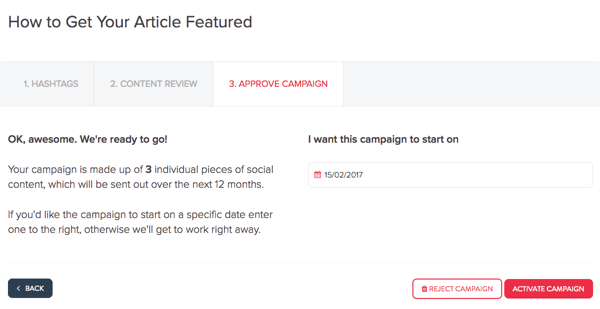 MissingLettr.com skrbi za promocijo vaše objave v spletnem dnevniku 12 mesecev.