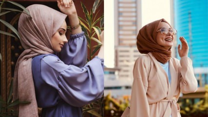 Modeli šal hidžab v poletni sezoni 2019