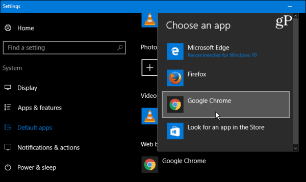 Privzete aplikacije za Windows 10