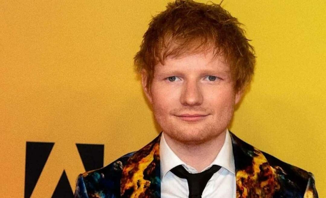 Neverjetna kampanja svetovno znanega pevca Eda Sheerana! Zaradi tega sem obupal