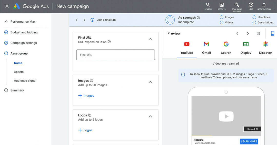 how-to-dobe-more-coversage-with-complementary-campaigns-performance-max-campaigns-video-discovery-ad-placements-touchpoints-example-16