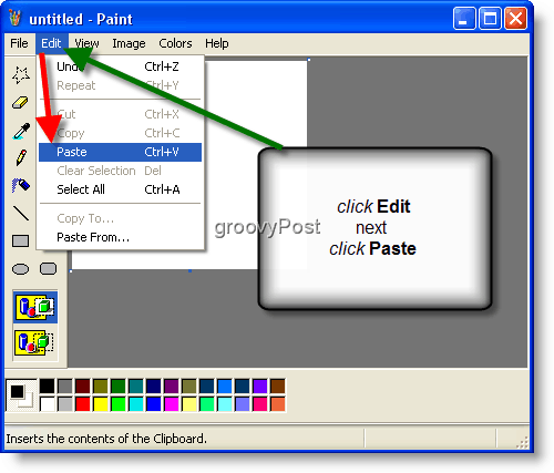 Posnemite posnetek zaslona v sistemu Windows XP