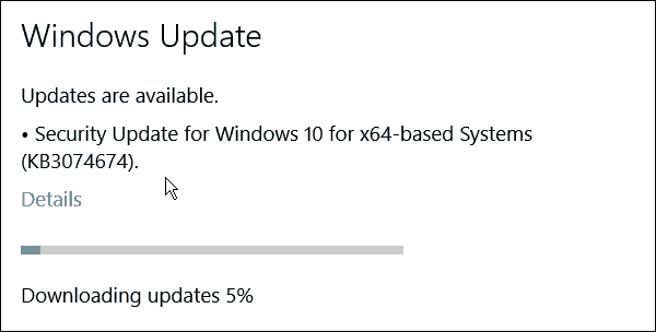 Windows 10 dobi še eno zbirko popravkov (KB3074674)