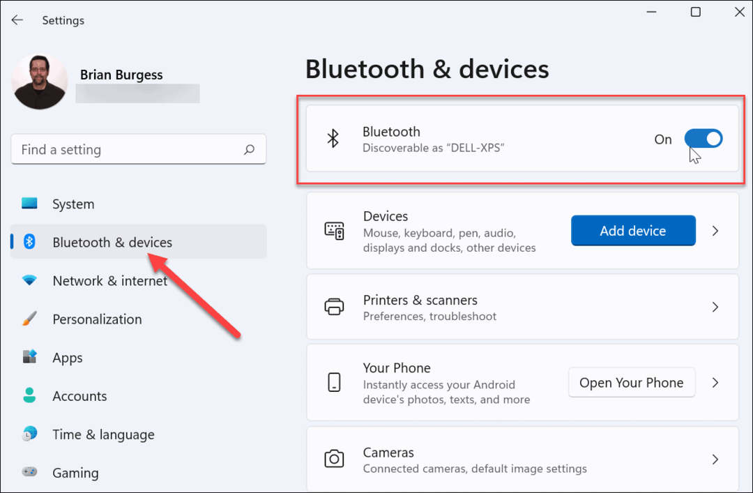 Kako povezati in upravljati Bluetooth naprave v sistemu Windows 11