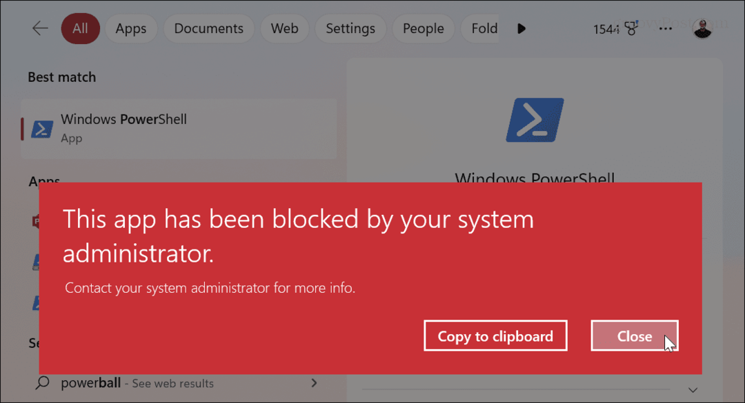 Blokirajte dostop do namiznih aplikacij v sistemu Windows