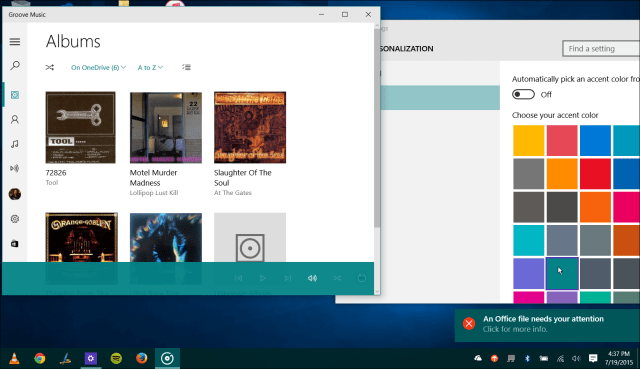 Kako uvoziti sezname predvajanja iTunes v glasbo Windows 10 Groove Music