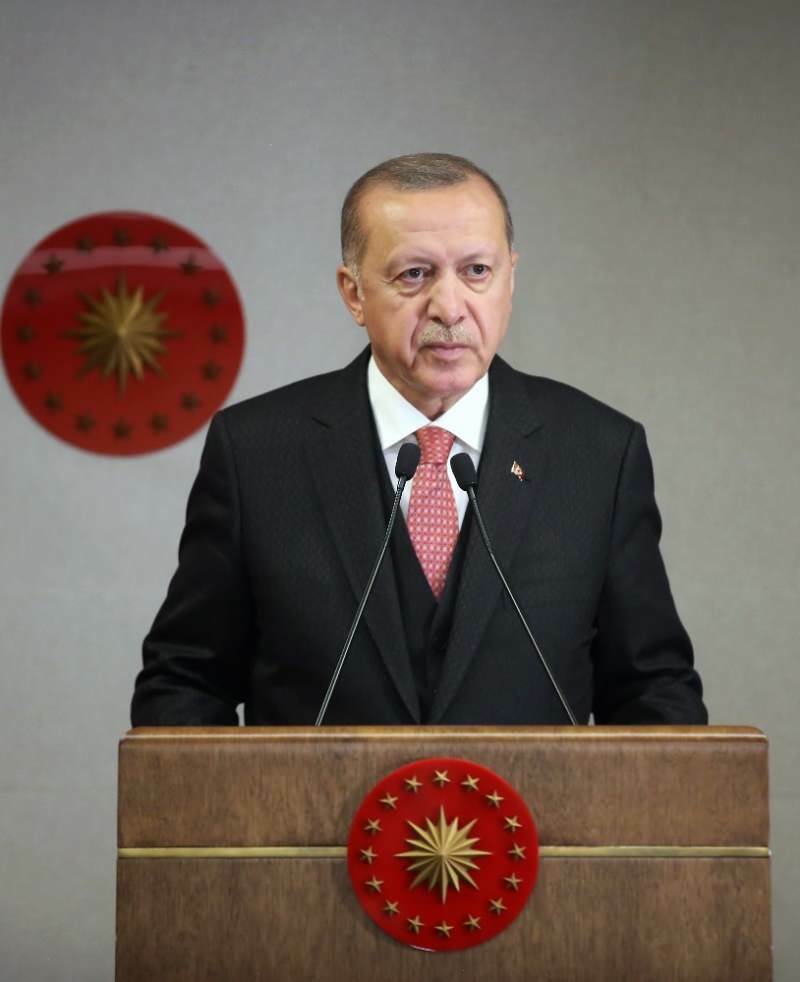 predsednik Erdoğan je govoril po seji vlade