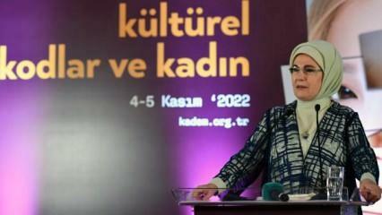 Emine Erdogan je peta predsednica KADEM-a. Mednarodni vrh o ženskah in pravosodju