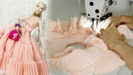 Kako šivati ​​oblačila za punčke Barbie? Enostavno in praktično šivanje otroške obleke