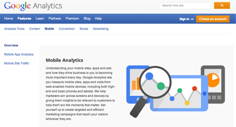 Google Analytics za mobilne naprave