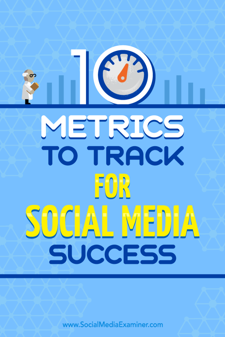 10 meritev za sledenje uspehu socialnih medijev: Social Media Examiner
