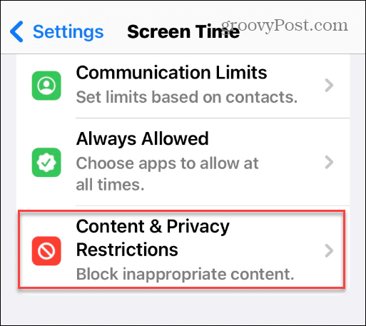 Blokirajte in odblokirajte spletna mesta v iPhonu