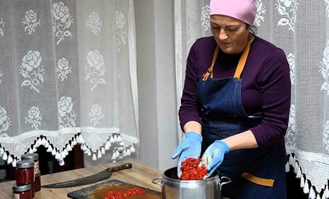 Ženske iz Bilecika skuhale marmelado iz Çukurörenove registrirane pekoče paprike: Najslajša oblika bolečine!