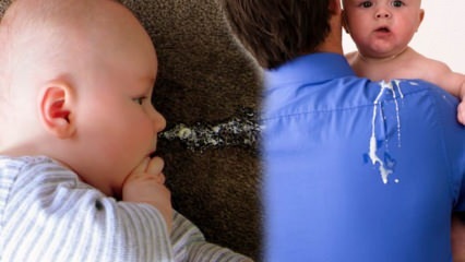 Najpogostejši vzroki za bruhanje pri dojenčkih! Kaj je dobro za bruhanje pri dojenčkih?