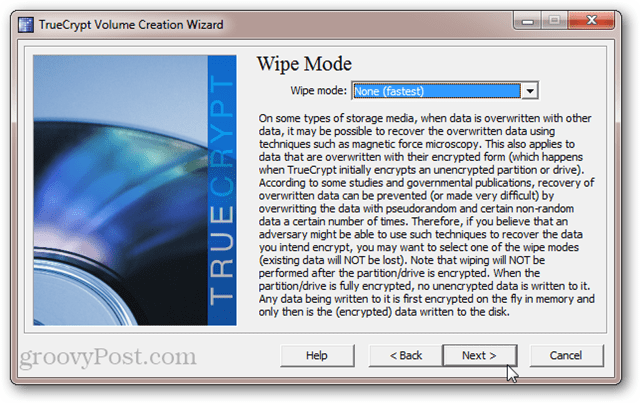TrueCrypt Wipe Mode: mikroskopija z magnetno silo