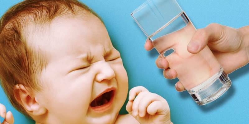 Poraba vode pri dojenčkih