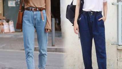 Mamine jeans kombinacije in trendi