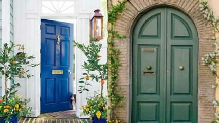 Katere barve notranjih vrat se uporabljajo pri dekoraciji doma? Idealne barve za notranja vrata