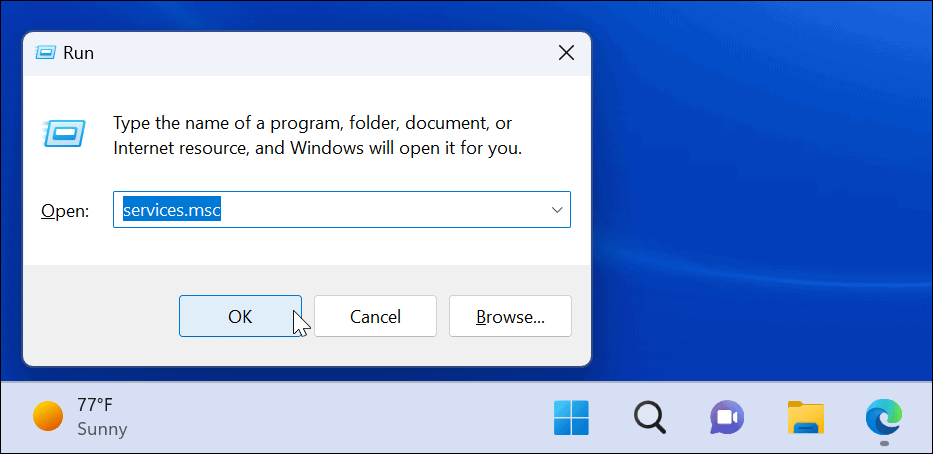 Iskalna vrstica Windows 11 ne deluje